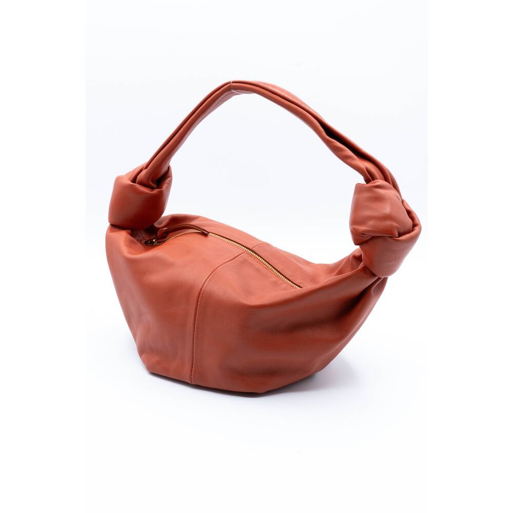Bottega Veneta Calfskin Mini Double Knot Bag Orange - Picture 3 of 8